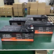 MWGQ LiFePO4 Battery 12V 600Ah 460Ah 400Ah Deep Cycle Lithium Ion with BMS for Solar RV Marine Off-G