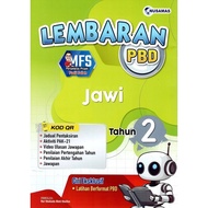 Nusamas: Lembaran PBD: Jawi: Tahun 2: 9786294856516