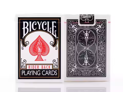 Bicycle Classic Black Deck Rider Back Playing Cards Standard Index Poker Magic Card Games Magic Tric