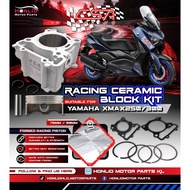 XMAX RACING BLOCK SET CERAMIC FORGED 76MM 78MM 80MM CSA XMAX250 XMAX300