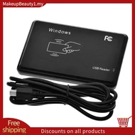 USB RFID Reader 125khz EM4100 ID Contactless Sensitivity Smart Card Reader TK4100 Support Window Sys