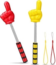 PRETYZOOM 2pcs Telescopic Hand Pointer, Extendable from 28-94cm Finger Pointer Stick, Mini Children 