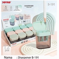 (1 pcs) B-191 2-hole Sharpener 2-hole Crayon Sharpener Jumbo Pencil Sharpener B 191 Pencil Sharpener