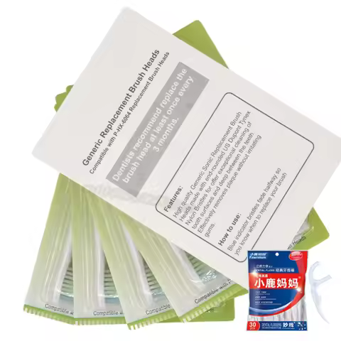 20/8PCS Replacement Toothbrush Heads HX6064 For HX6730/HX6721/HX3216/HX3226/HX9362/HX9033 DuPont Rep