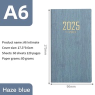 2025 Portable Planner A6 Daily Weekly Schedule Notebook 365 Days To Do List School Office Agenda