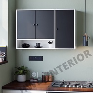 Kitchen Set Atas 3 Pintu Kitchen Set Minimalis rak Dapur serbaguna tempel dinding Gantung multifungs