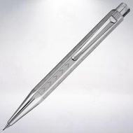 瑞士 卡達 CARAN D'ACHE ECRIDOR XS 0.5mm 鈀金短版自動鉛筆: V型麥紋
