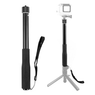Metal Extension Selfie Stick Pole Rod with 1/4 Screw for Insta360 one X2 Gopro 10 Xiaomi yi DJI Action 2 Camera Iphone 13 12 Pro