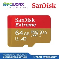 SQXAH-064G-GN6MN Extreme Micro SD 170MB/S C10 | Extreme 64GB Memory Card | 64GB Micro SD | |
