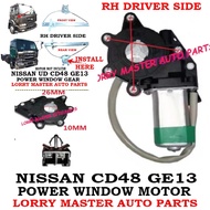 POWER WINDOW MOTOR 24V NISSAN UD CD48 GE13 DRIVER SIDE LORRY