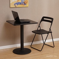 Balcony Negotiation Small Round Table Modern Simple Home Leisure Creative 0A Meeting Table Square Re