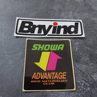 STICKER SHOCK SHOWA ADVANTAGE