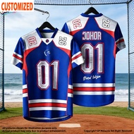 【Free Customized Name And Number】Exclusive Jersey, Brunei Design, Made Of LYCRA, Free Customization 