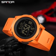 SANDA Digital Watch Men Military Army Sport Wristwatch Top Brand Luxury LED Stopwatch Waterproof Male Electronic Clock 2188 -2
