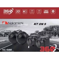 Nakamichi NC-501 - AHD 1080P 360 Camera | Front / Rear / Right / Left View Camera | Camera Kereta | Car Camera
