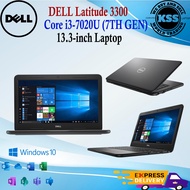 REFUBRISHED Dell Latitude 3300 i3-7TH GEN 13.3INCH LAPTOP FOR STUDENTS & OFFICE USE