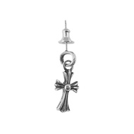 Chrome Hearts Cross baby fat Earring silver