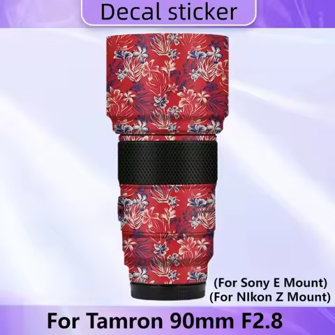 For Tamron 90mm F2.8 Decal Skin Camera Lens Vinyl Wrap Film Protector Coat (For Sony E / NIkon Z Mou