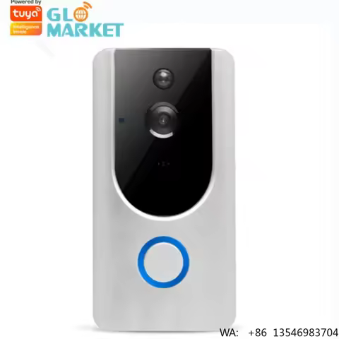 Glomarket Tuya 1080p WiFi Smart Video Doorbell Wireless Camera Intercom APP Control Smart Home Moder
