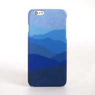 Blue Mountains Silhouette iPhone case 手機殼 เคสมือถือวิวภูเขา