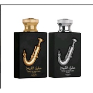 2 PCS LATTAFA PRIDE ISHQ AL SHUYUKH GOLD & SILVER 100 ML - EDP Perfume