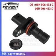 OE 06H906433C 06H906433D Crankshaft RPM Sensor For Audi A4 Quattro A5 Sportback allroad Q5 VW Golf R