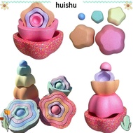 HUISHU Balance Blocks, Sensory Game Epp Stepping Stones Foam,  Obstacle Promote Coordination Balance