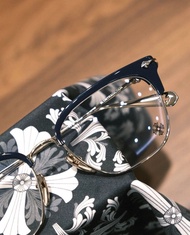 靚貨支持驗貨✨Chrome Hearts 純鈦金屬半框眼鏡架