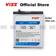 Baterai Vizz Double Power Oppo BLP567 R829T R1 R8000 R8006 R8007 Batre Batrai Battery HP Handphone D