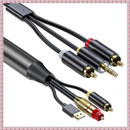 (WBNC) Audio Cable Digital to Analog Audio Conversion Cable Digital SPDIF/Optical & Coaxial to Analo