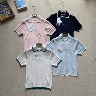 QB7E LAC Classic All-Match Retro Polo Shirt