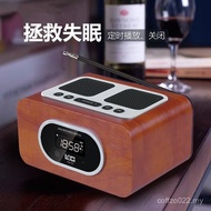 Bluetooth Speaker Timer Power Off Automatic Music Player Wooden Audio Alarm Clock Radio Card Electri