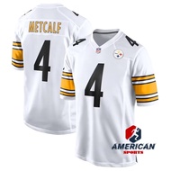 Men's NFL Pittsburgh Steelers DK Metcalf 2024-25 White Limited American Football Jersey