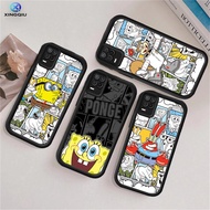 RK76 SpongeBob cartoon hp Plating Casing for Realme Reno A77s A96 F21S 9i A76 7 A3 A57s 8Z F21 A3X C