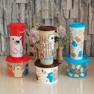 Tupperware Bearbuddy Trio Set - 450ml and 570ml / Gian Tumbler 470ml/ Thirst N Go 470ml/