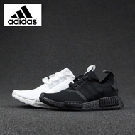 ADIAS NMD R1 PRIMEKNIT black white running shoes