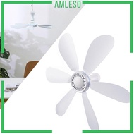 [Amleso] Personal Mini USB fan Hanging Fan USB Circulator Electrical Fan 5 Household Outdoor