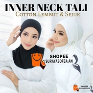 Inner Neck Cotton Lembut Tali TieBack / Inner Ninja Tali Ikat Belakang