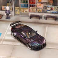 SW 1/64 BMW G82 M4 Magic Purple Static Alloy Diecast Car Model Toy Birthday Gift