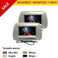 HEAD REST MONITOR 7-INCH / TV JOK MOBIL / MONITOR JOK MOBIL 7" TFT -Megavia Store