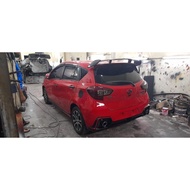 PERODUA MYVI18 GEN3 GT REAR BUMPER MATERIAL PP BY JA AUTO (READY STOCK)