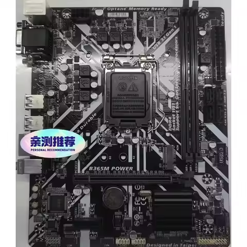 Used B365M-POWER Micro ATX Motherboard LGA 1151 8th 9th Gen Intel Core DDR4 RAM Gaming Mainboard for