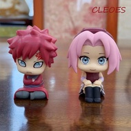 CLEOES Anime Naruto Figure, Look Up Series Model Toy Sakura Haruno Figure, Car Decoration PVC Doll S