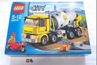 全新未開盒 Lego  60018 Cement Mixer City 城市系列(2013年出產)