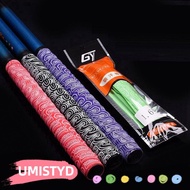 UMISTYDREAMUM9U Racket Grip Tape, Gradient Colorful Thickened Fishing Rod Sweatband, Anti-Slip Sweat