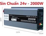 Bộ Kích Điện 2000W Sin Chuẩn INVERTER - Bộ Kích Điện 24V Lên 220V - 24v.