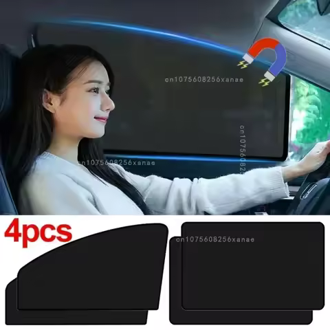 1/4PCS Car Universal Window Sun Shade UV Protection Car Curtain Car Window Sun Shade Visor Protectiv