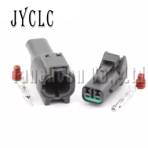 1 Set Car 2 Pin Connector Spray Kettle Motor Plug 7222-8520-40 Automotive Turn Signal Lamp Holder Wi