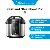 Midea MY-CS6037P 6L Inner Chef Pressure Cooker