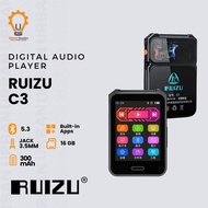 RUIZU 16GB MP3 MP4 Player Touch Screen Bluetooth 5.0 HiFi Lossless Music Player
